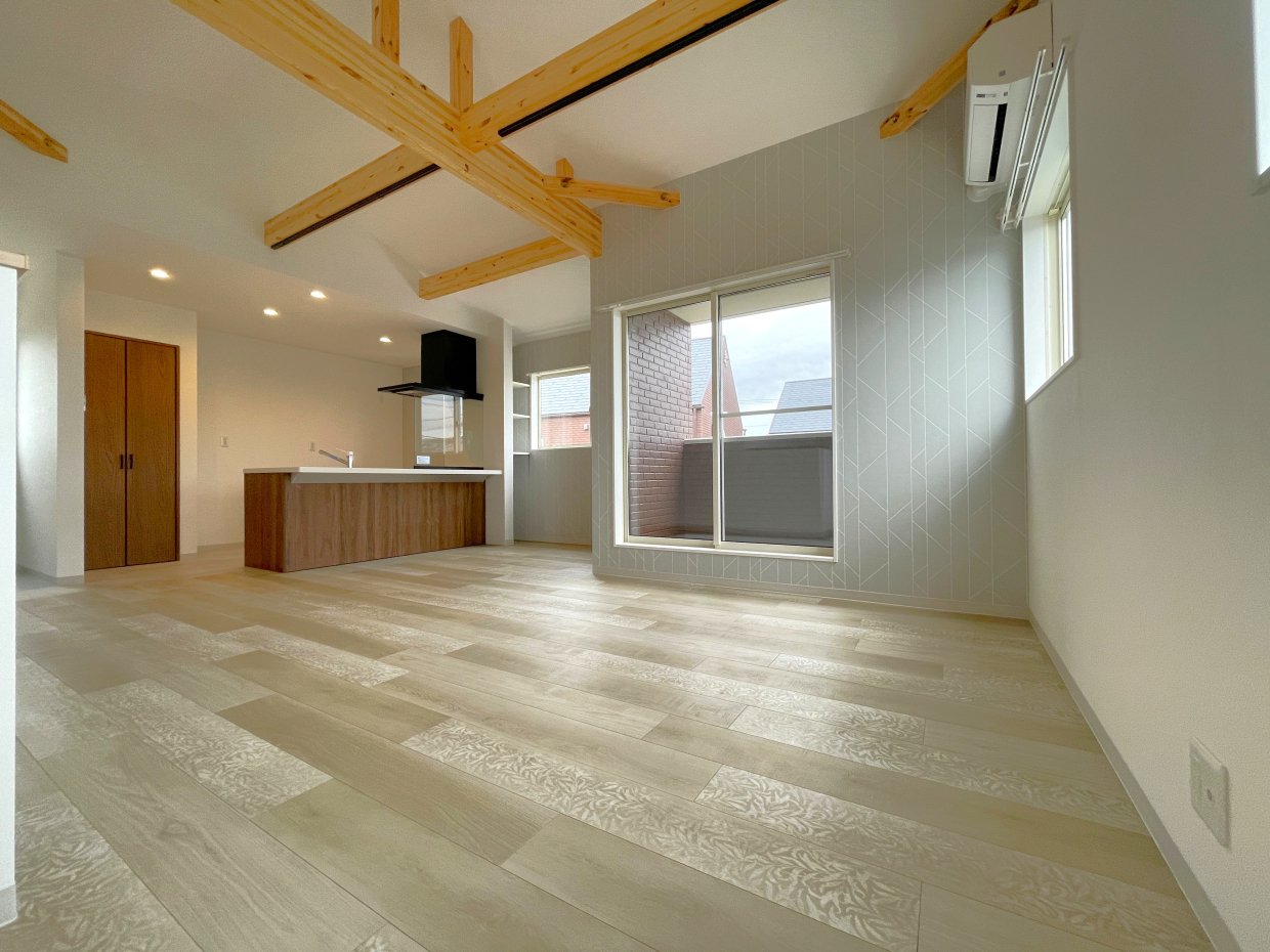 LDKは17.8帖で開放感抜群です