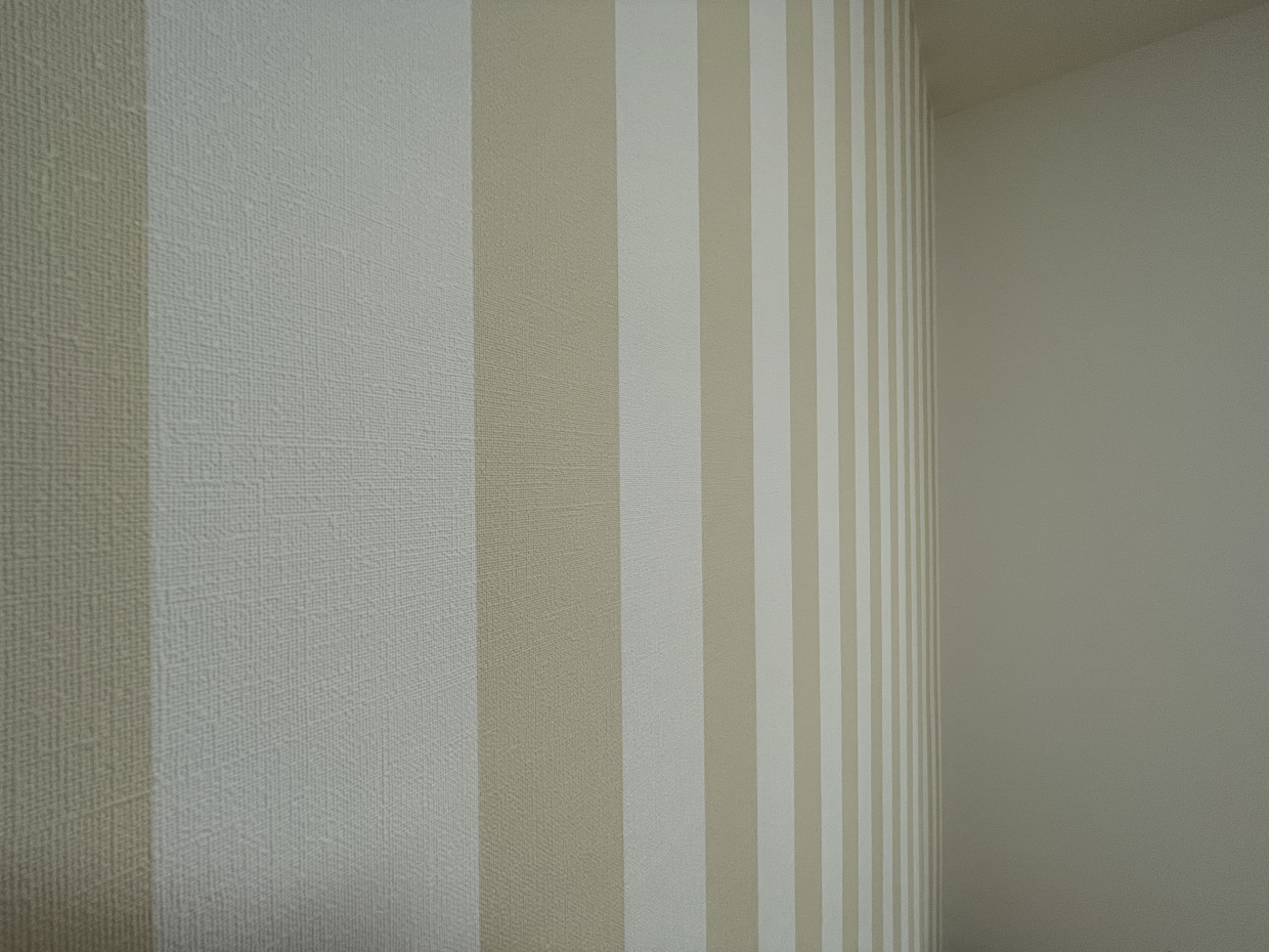 アクセントクロスは近くで見るとこんな感じ