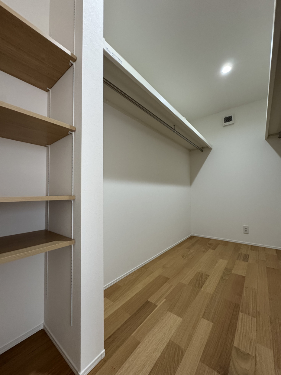 WICがあって、収納力がある