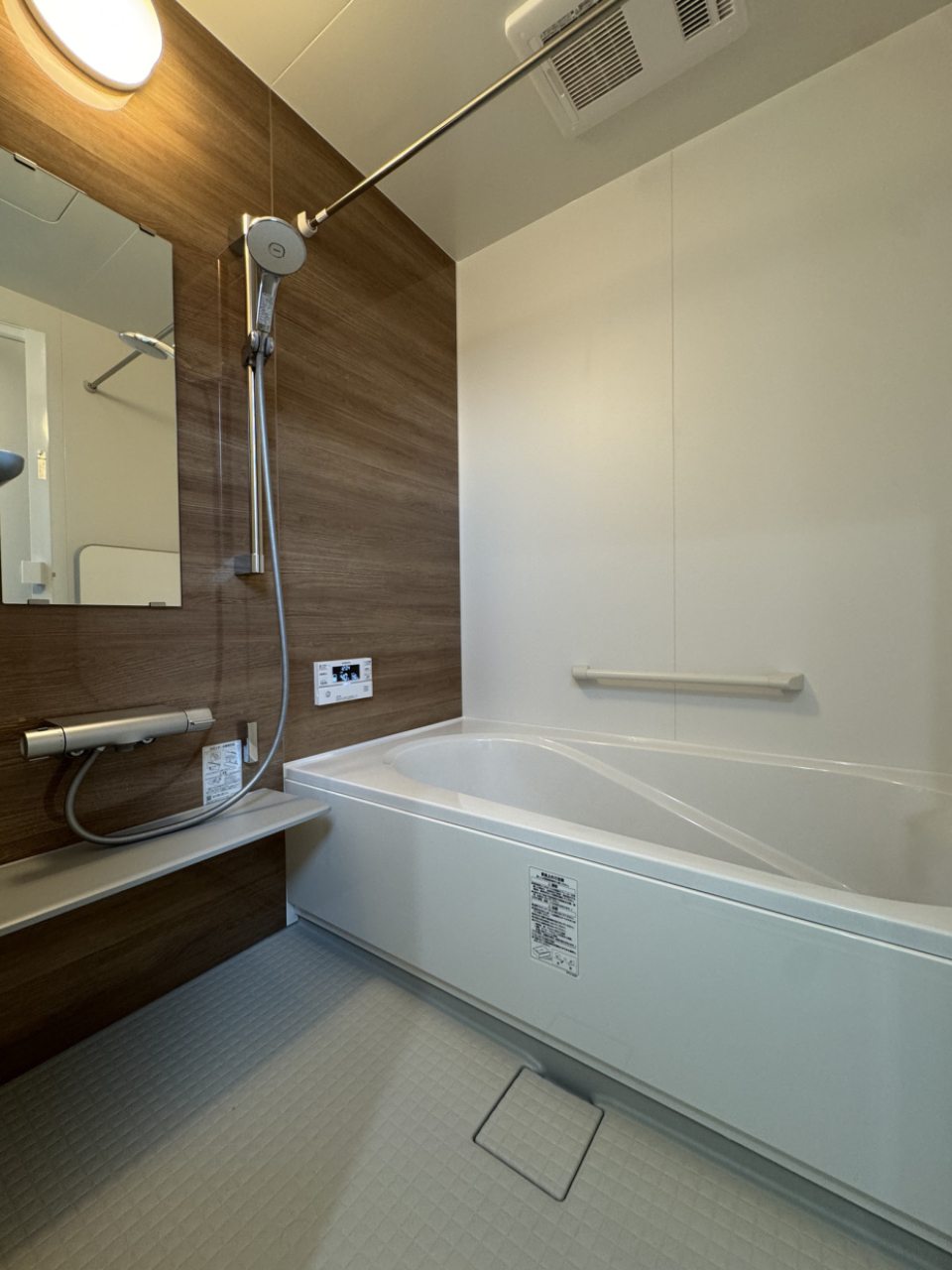 お風呂は1坪風呂