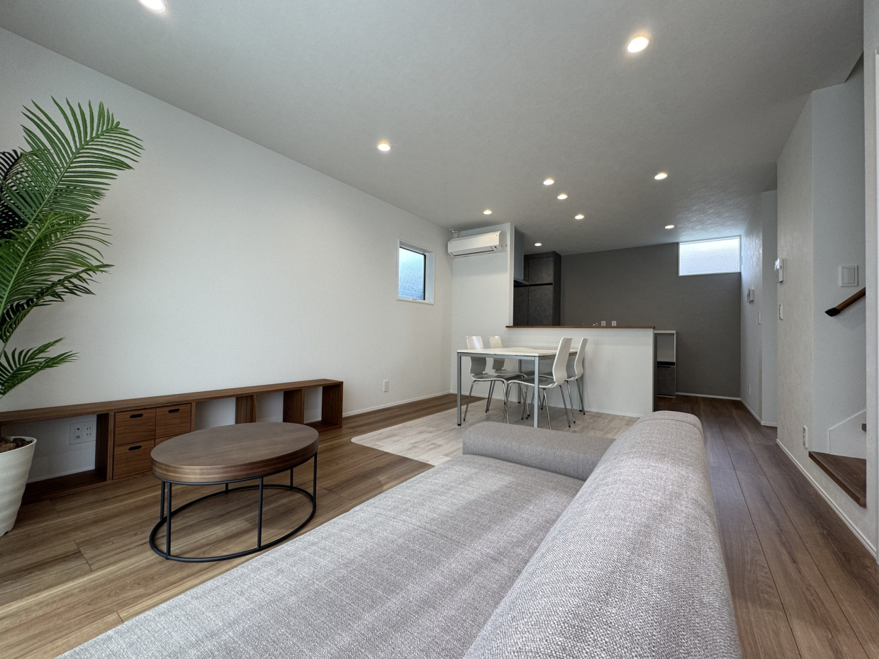 奥行きがあるLDK