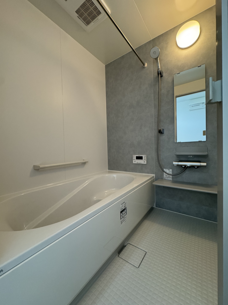 お風呂は1坪風呂