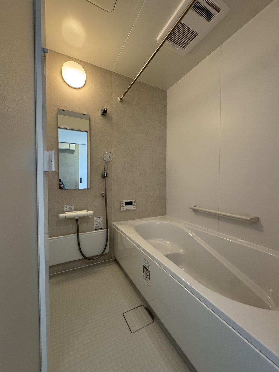 お風呂は一坪風呂