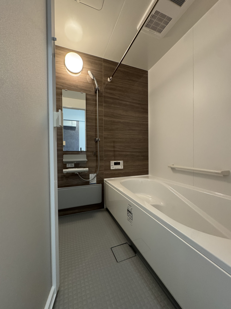 お風呂は1坪風呂