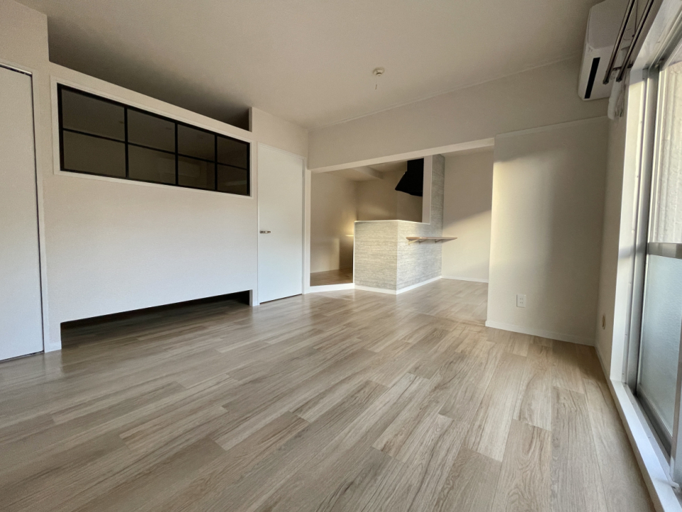 LDKは13.5帖の広さ