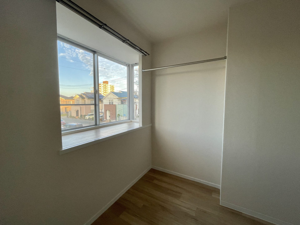 収納はオープンタイプ