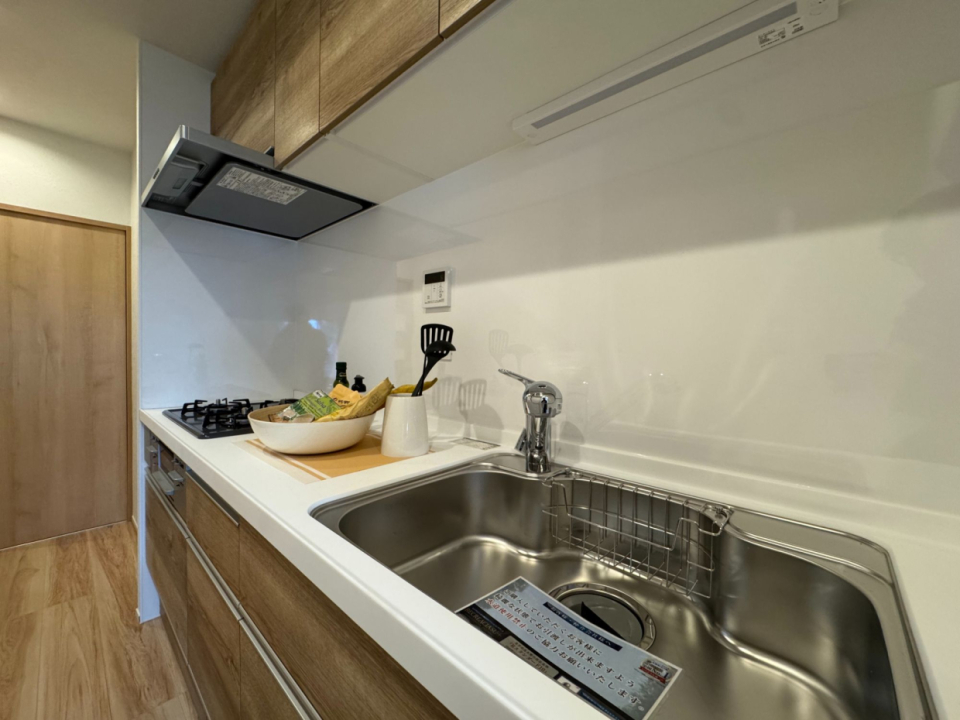 広いシンクが特徴