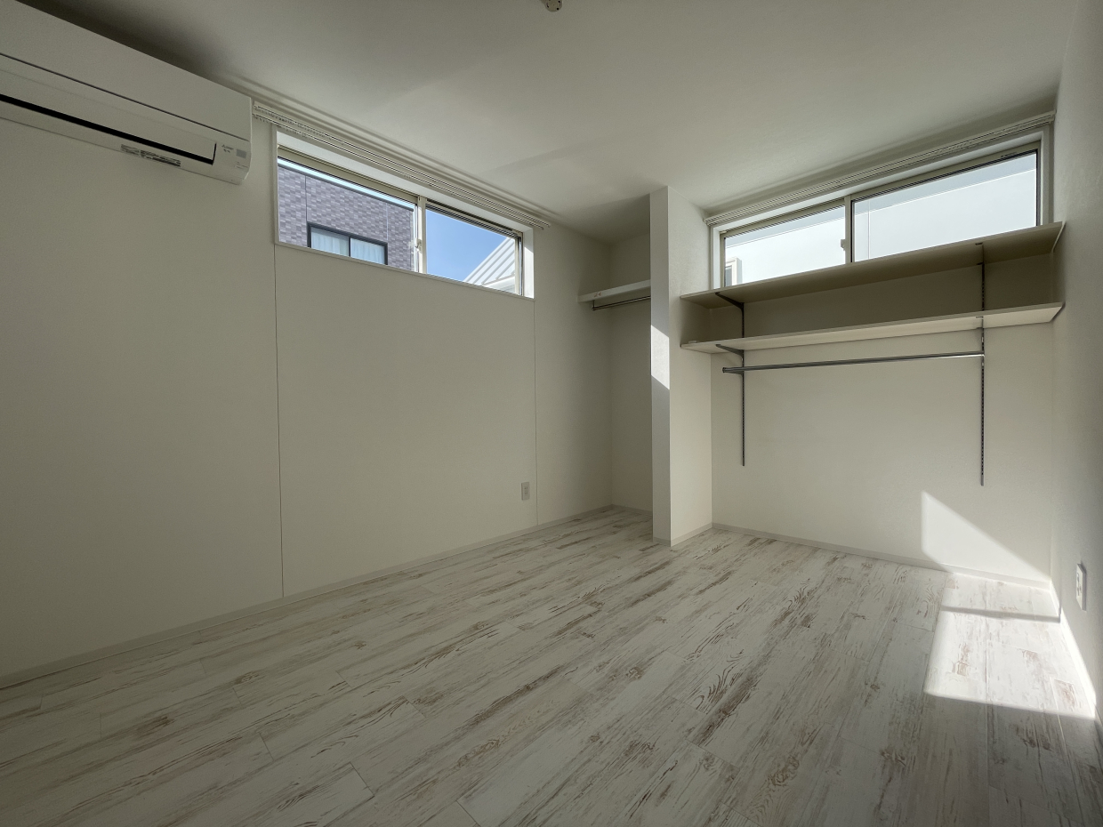 洋室は2部屋