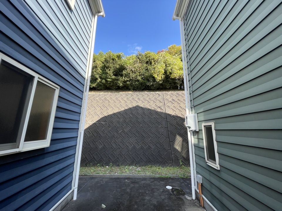 お隣さんとの間隔