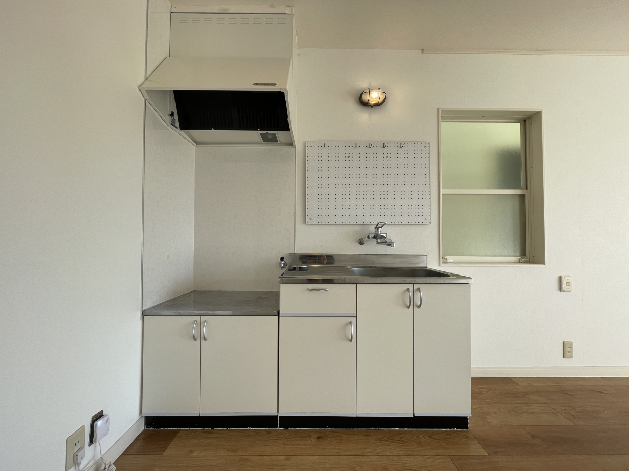 シンプルなキッチン