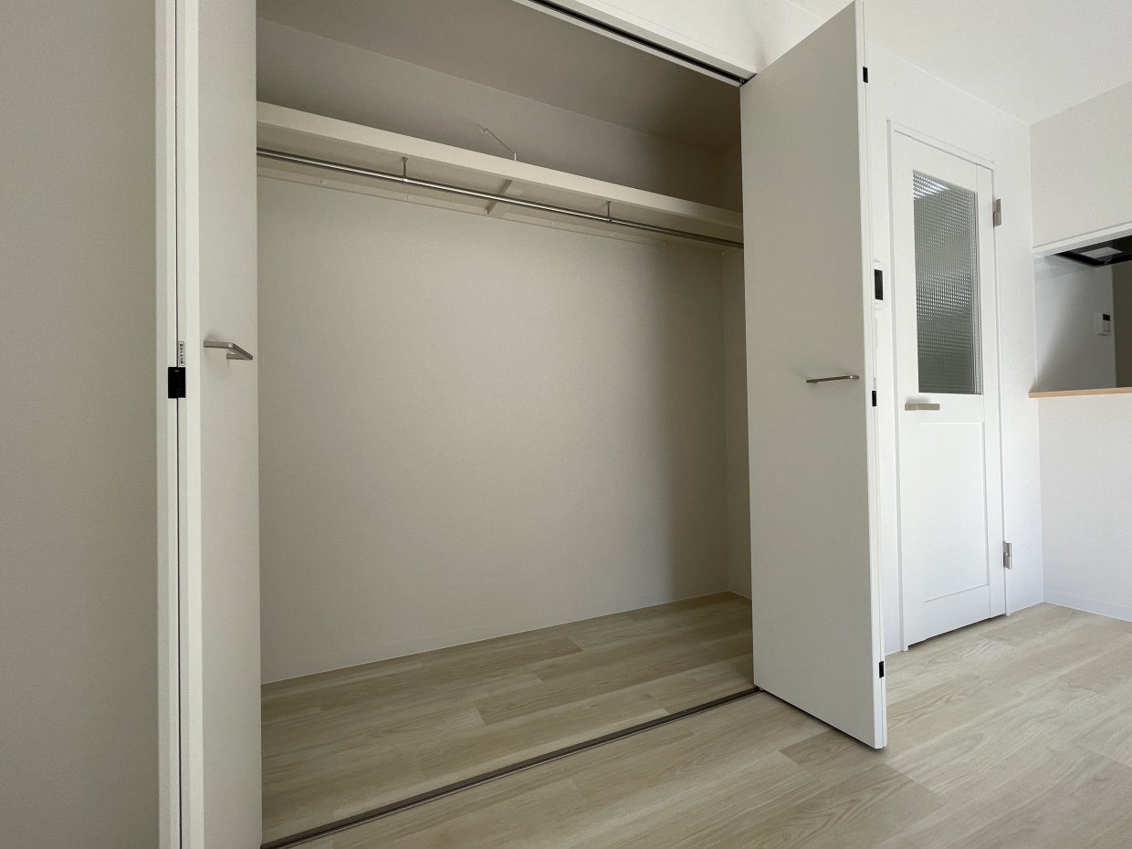 リビングに大容量収納