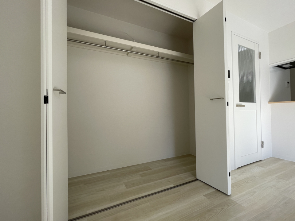 リビングに大容量収納