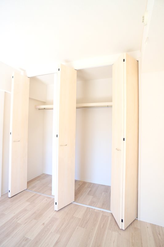 大きめのクローゼット付きです