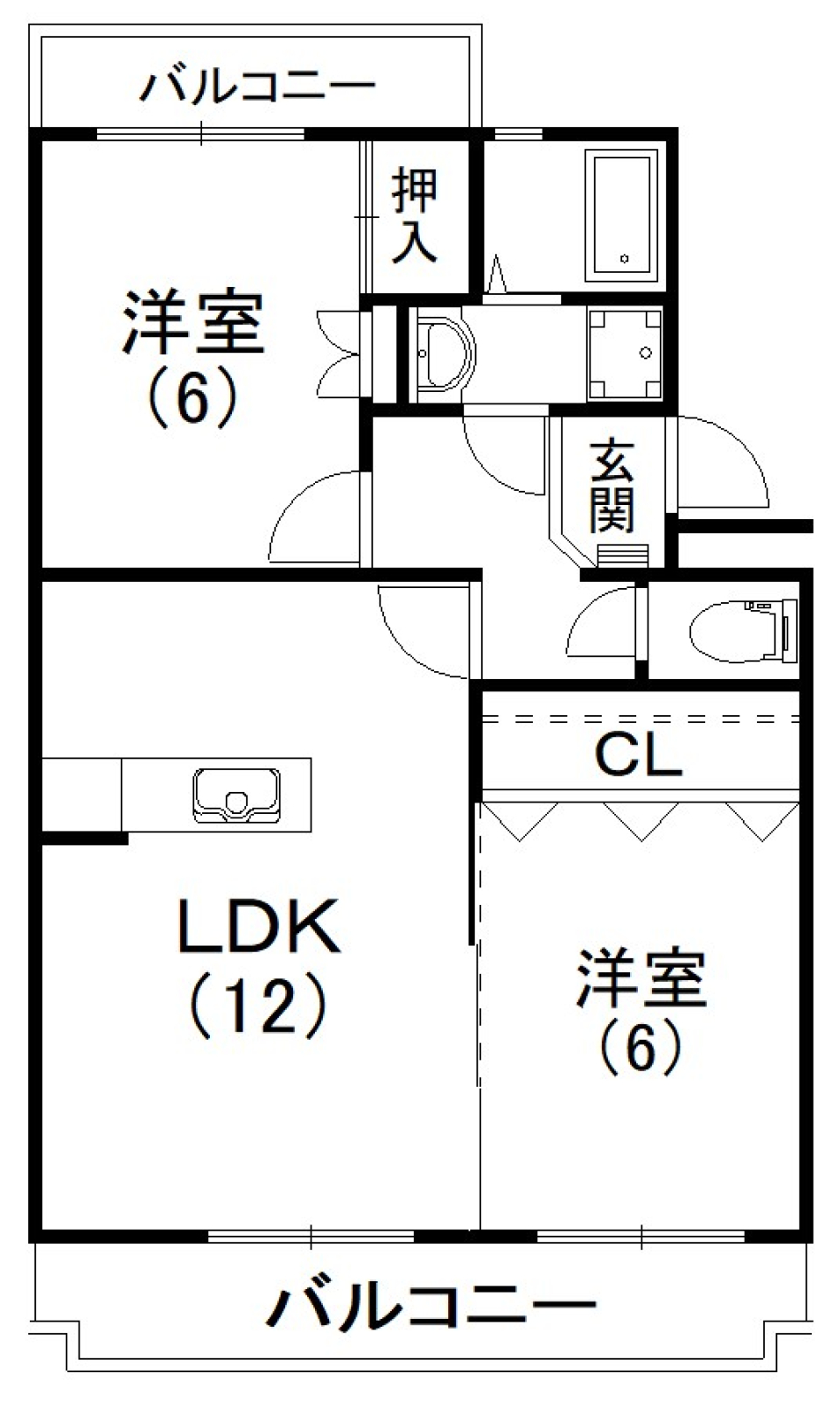 懐かしくて落ち着くの間取り図