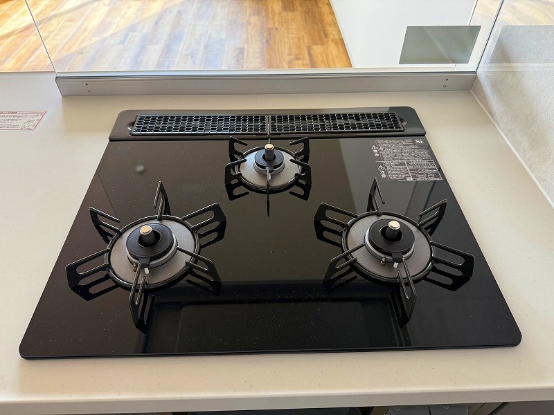 3口ガスコンロでお料理はかどる