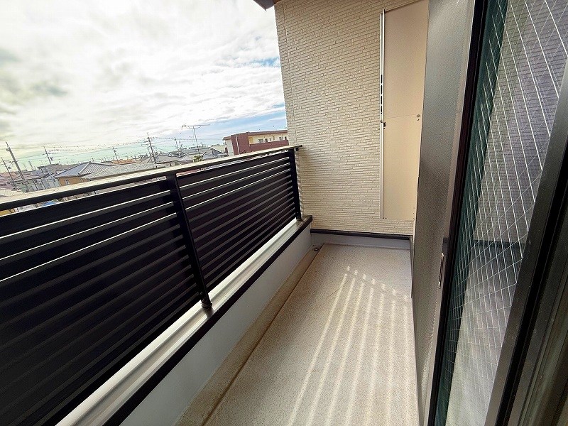 バルコニーの様子