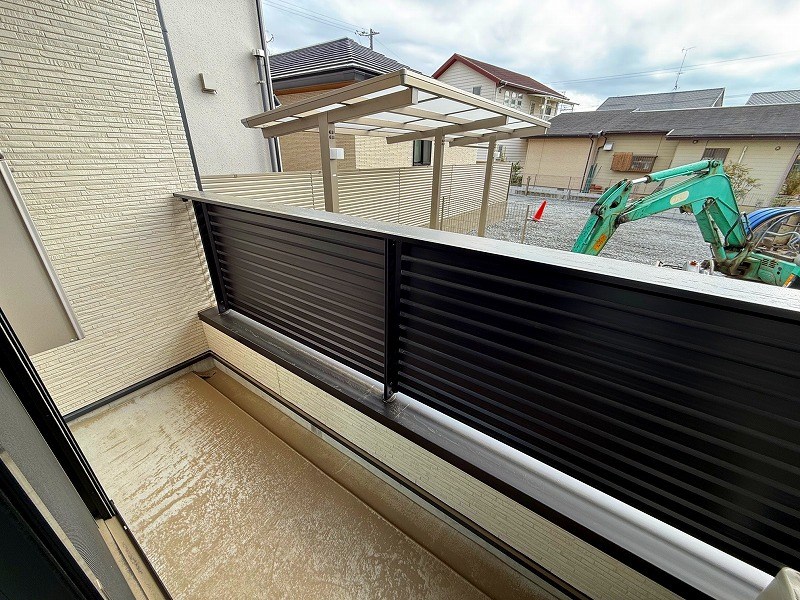 バルコニーの様子