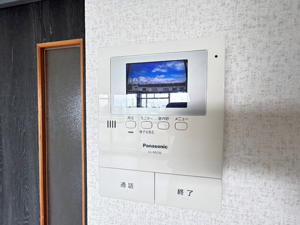 TVインターホンで安心ですね