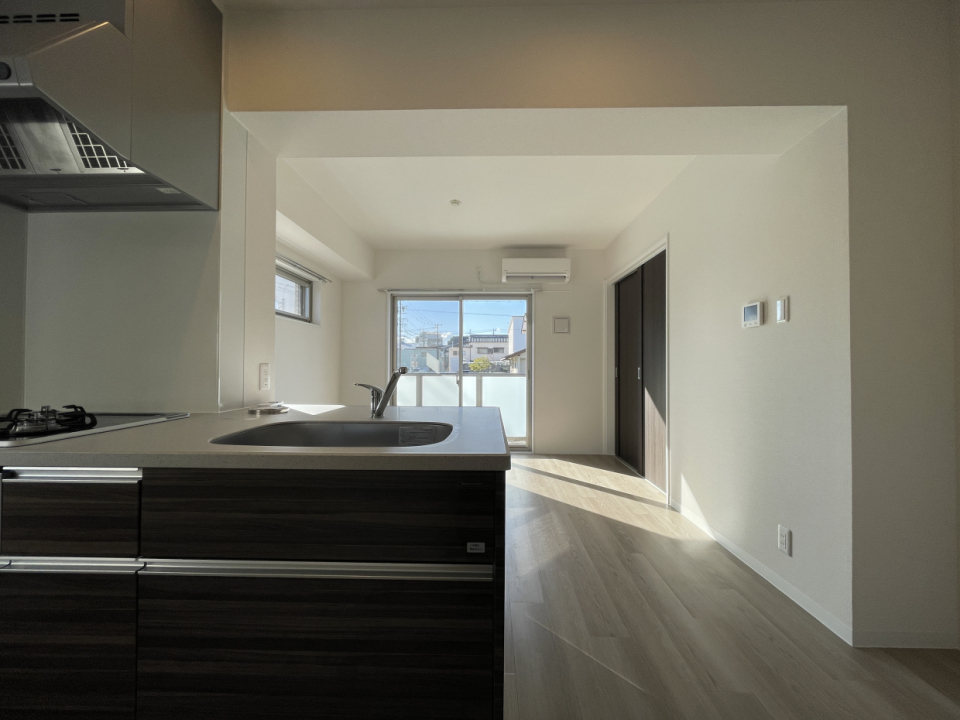 キッチンからの眺め