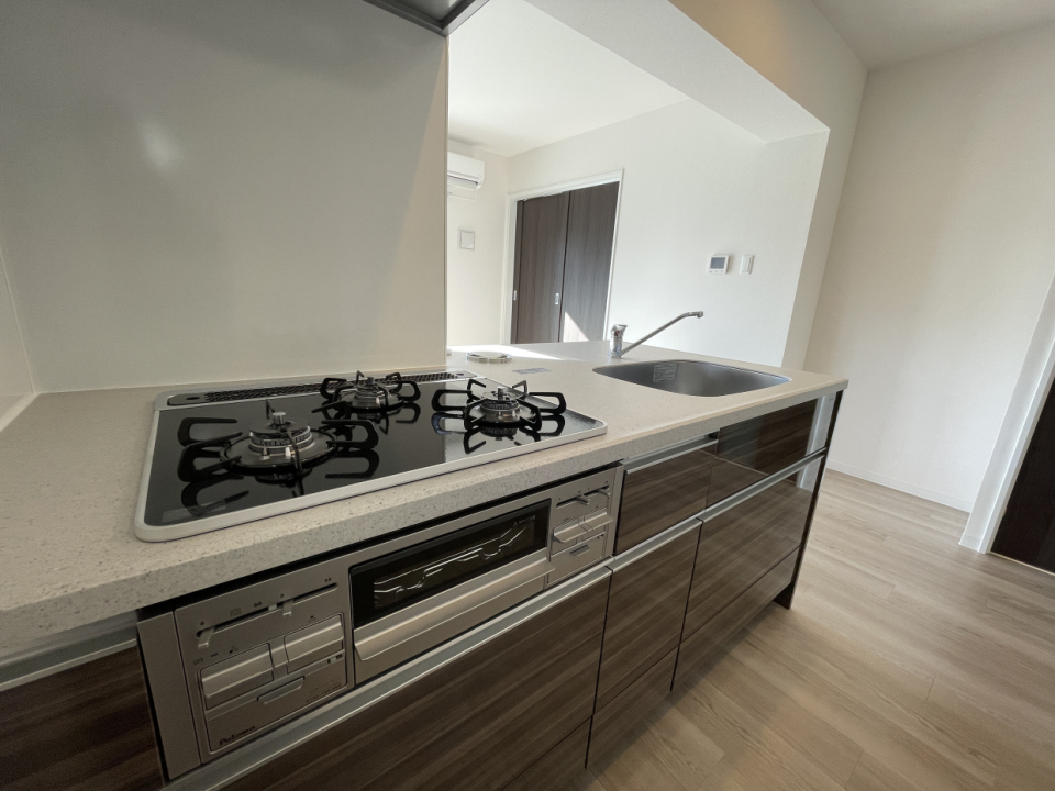 ピカピカのキッチン