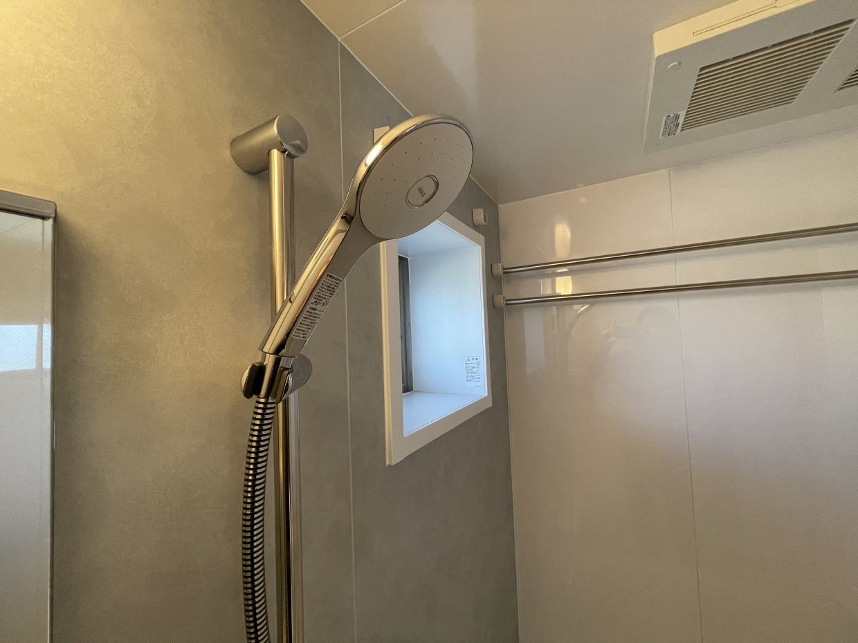 シャワーヘッドでだいぶ変わります