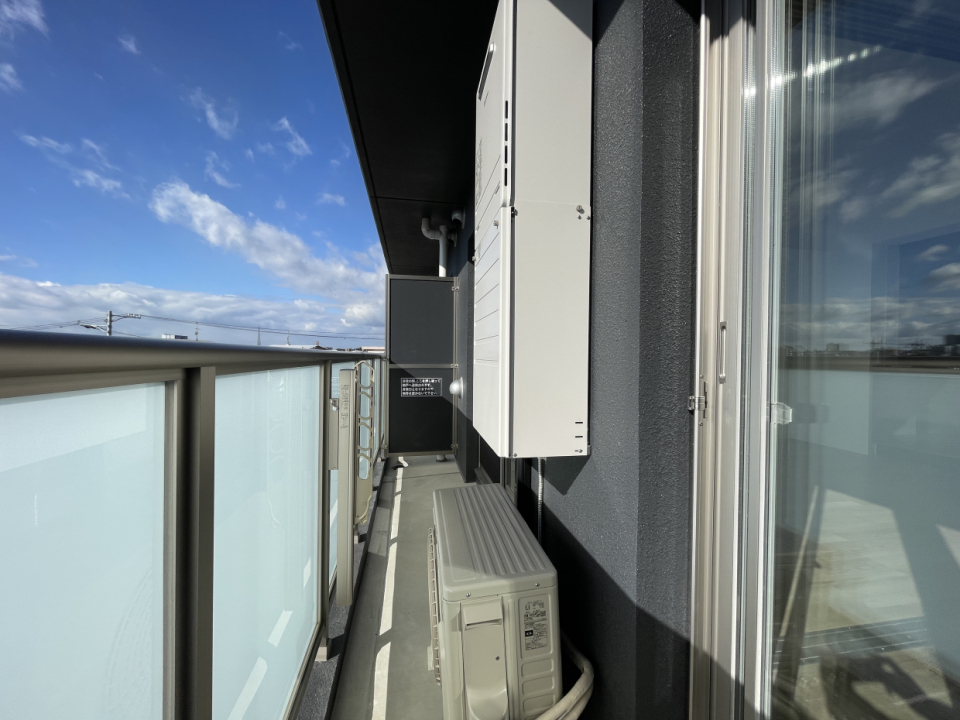 気持ちの良いバルコニー