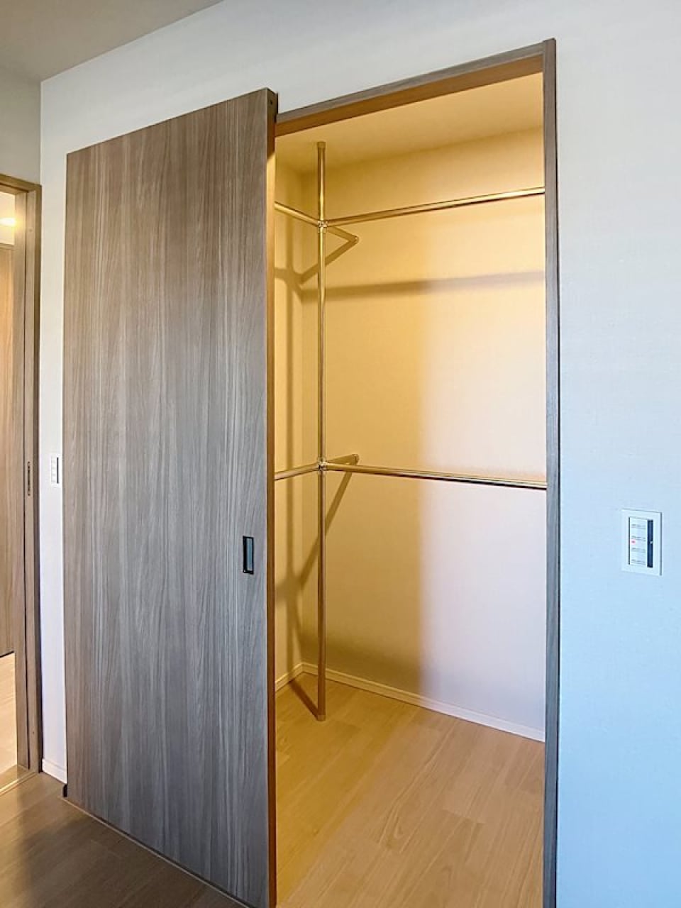 ウォークインクローゼット付き