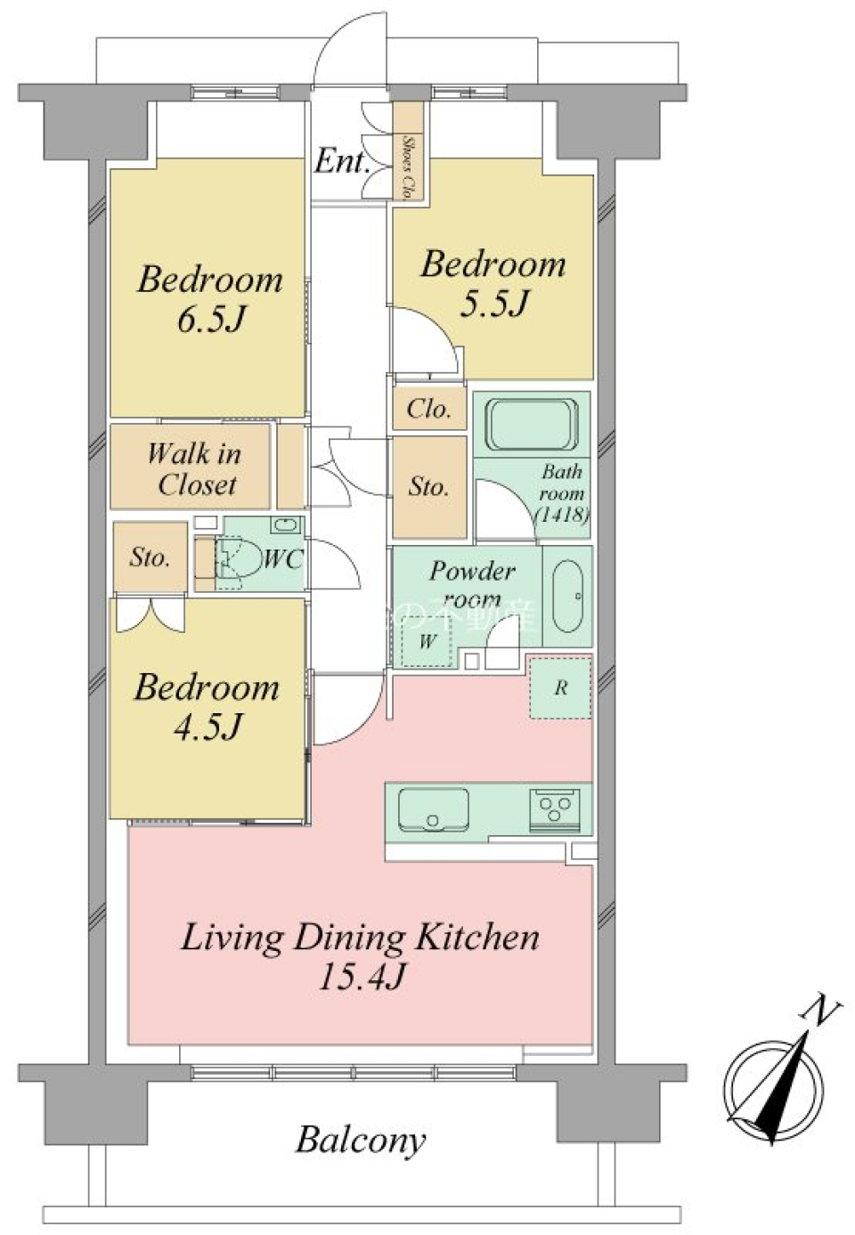 「時間」を買う美しい選択の間取り図