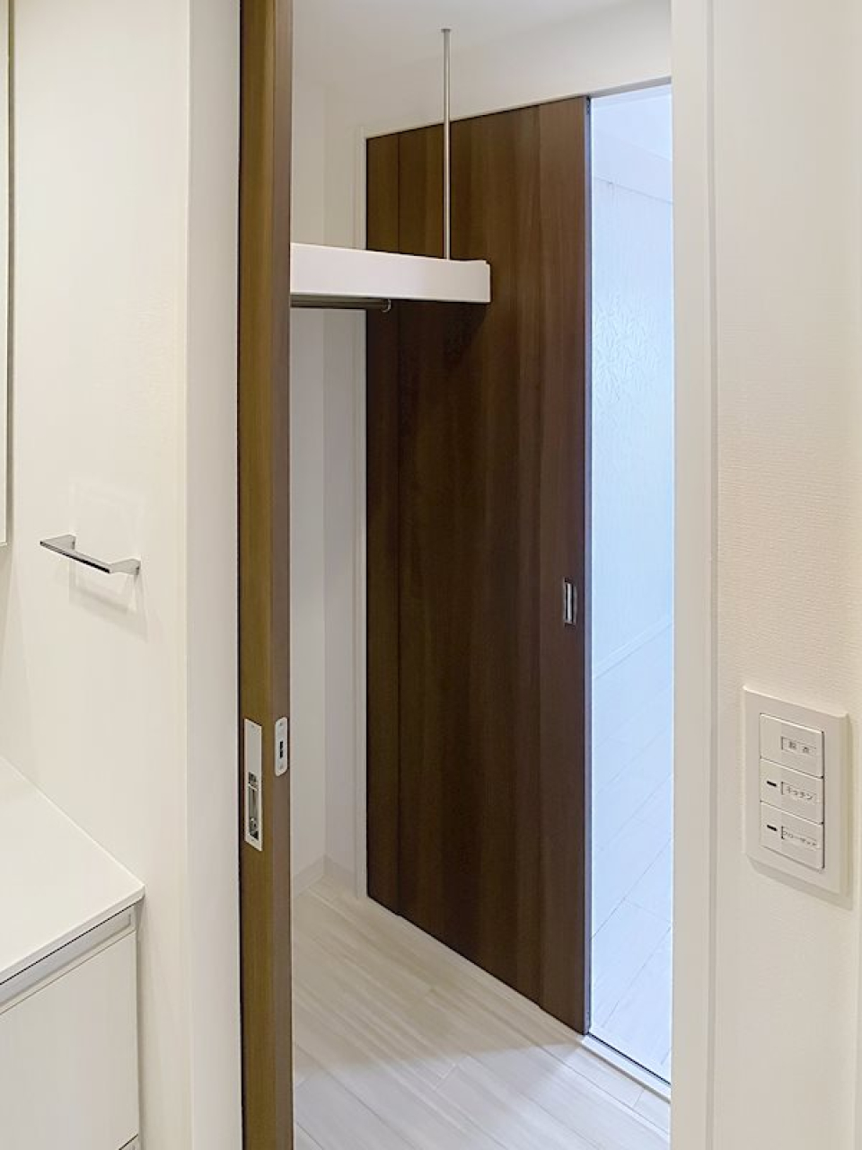 ウォークインクローゼットに行けます！家事導線が最高