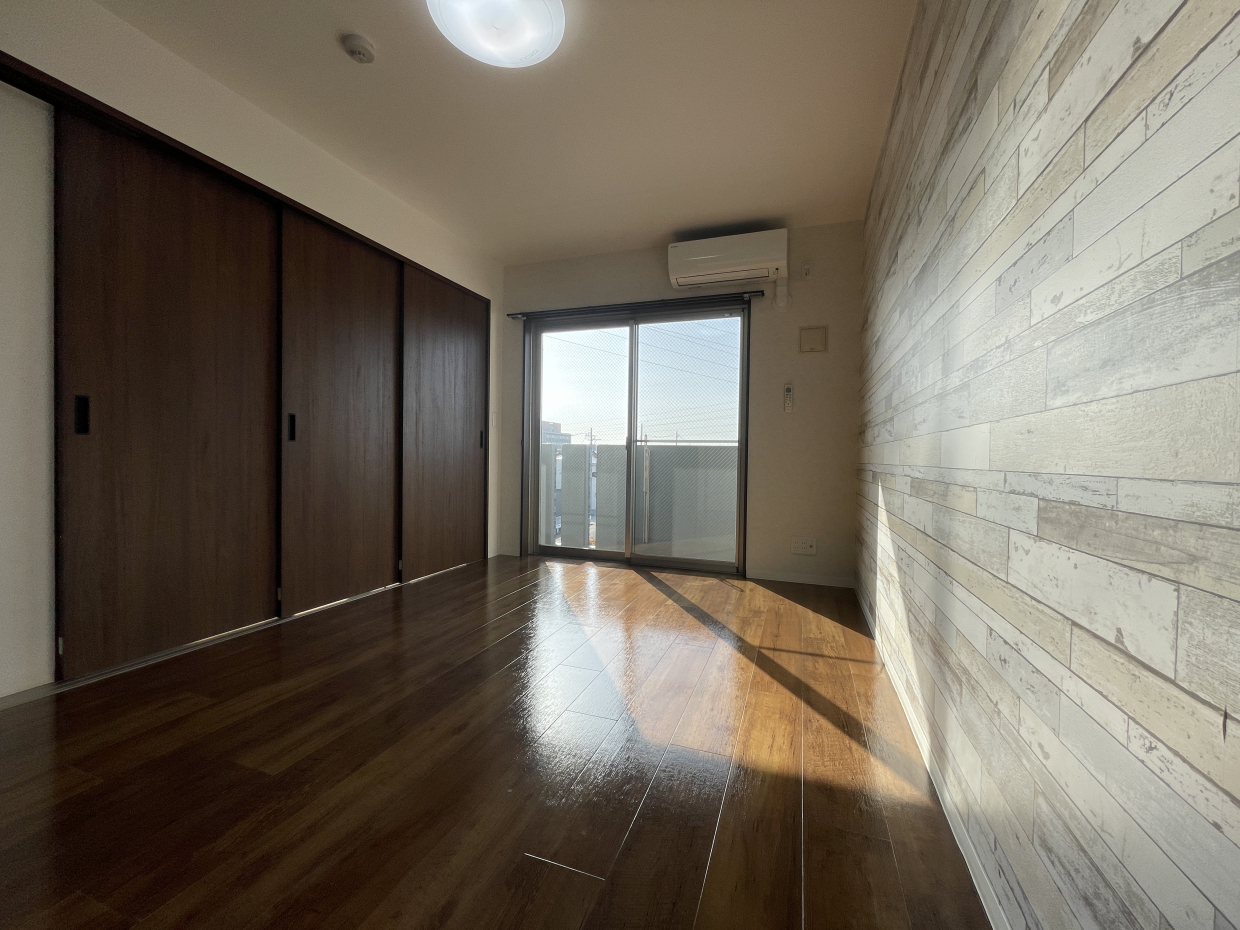 アクセントクロスがお洒落