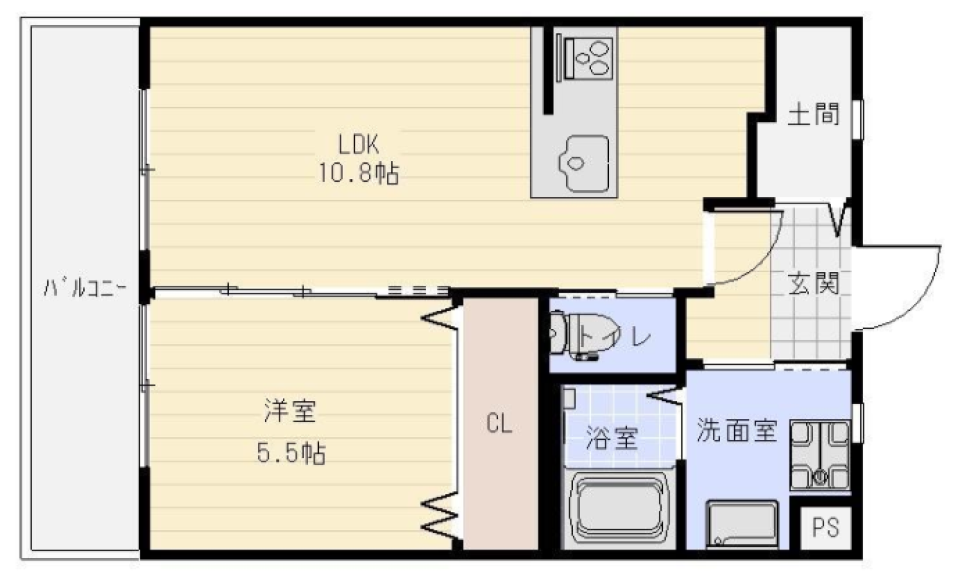 陽だまりとデザインに住まう。の間取り図