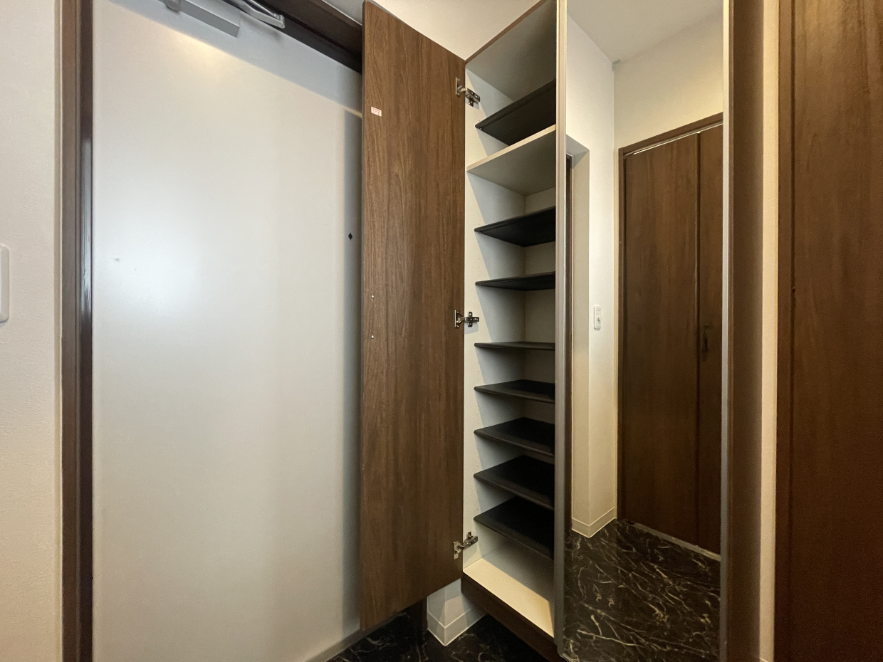 シューズボックスも大容量