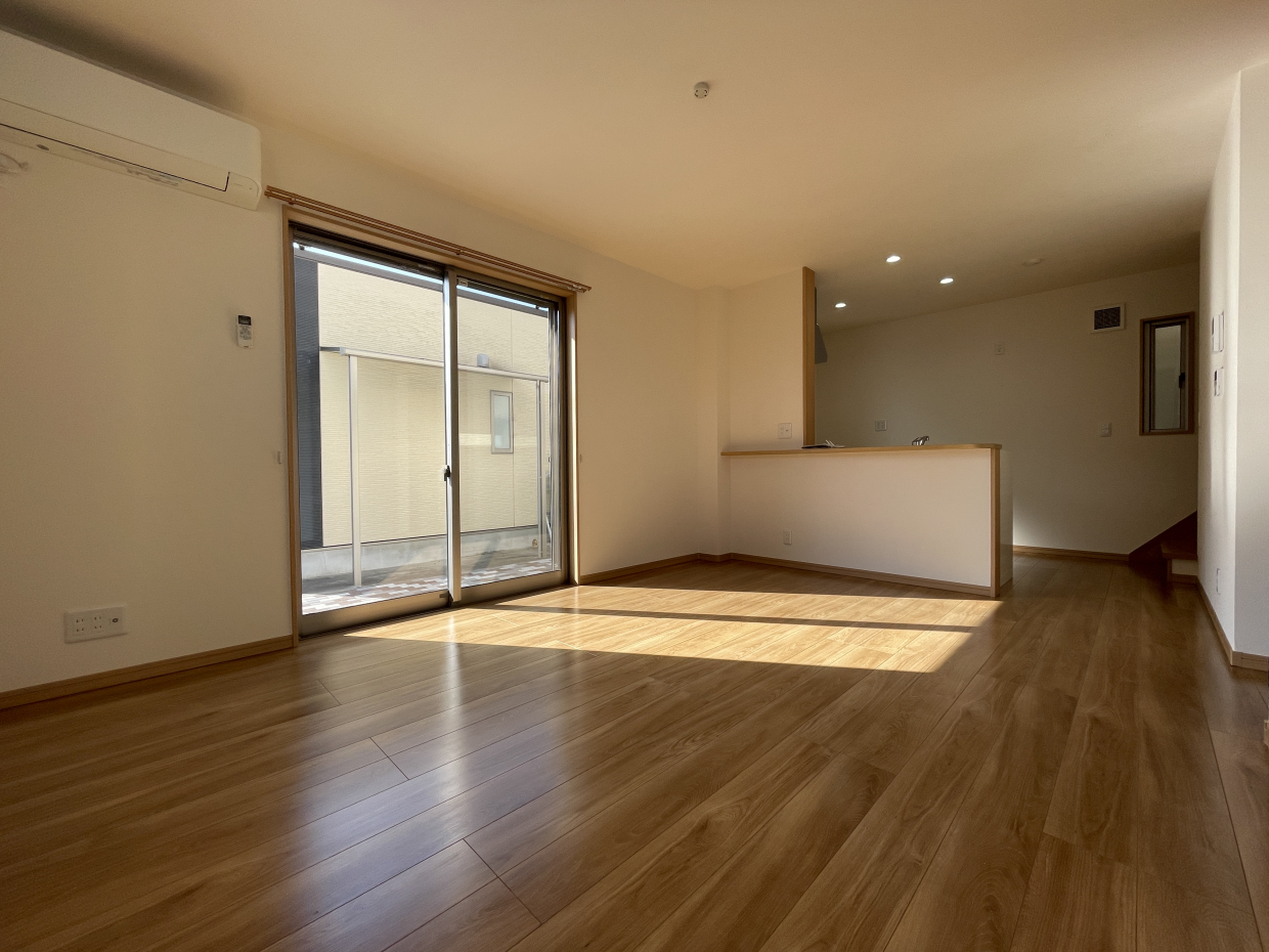 LDKは12.6帖とゆとりのある広さ