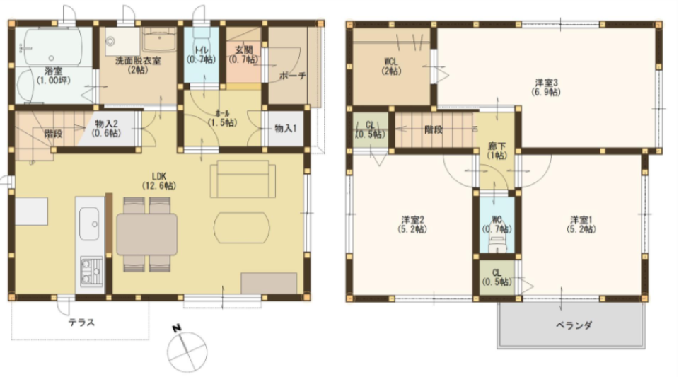 窮屈な日常を脱ぎ捨てるの間取り図