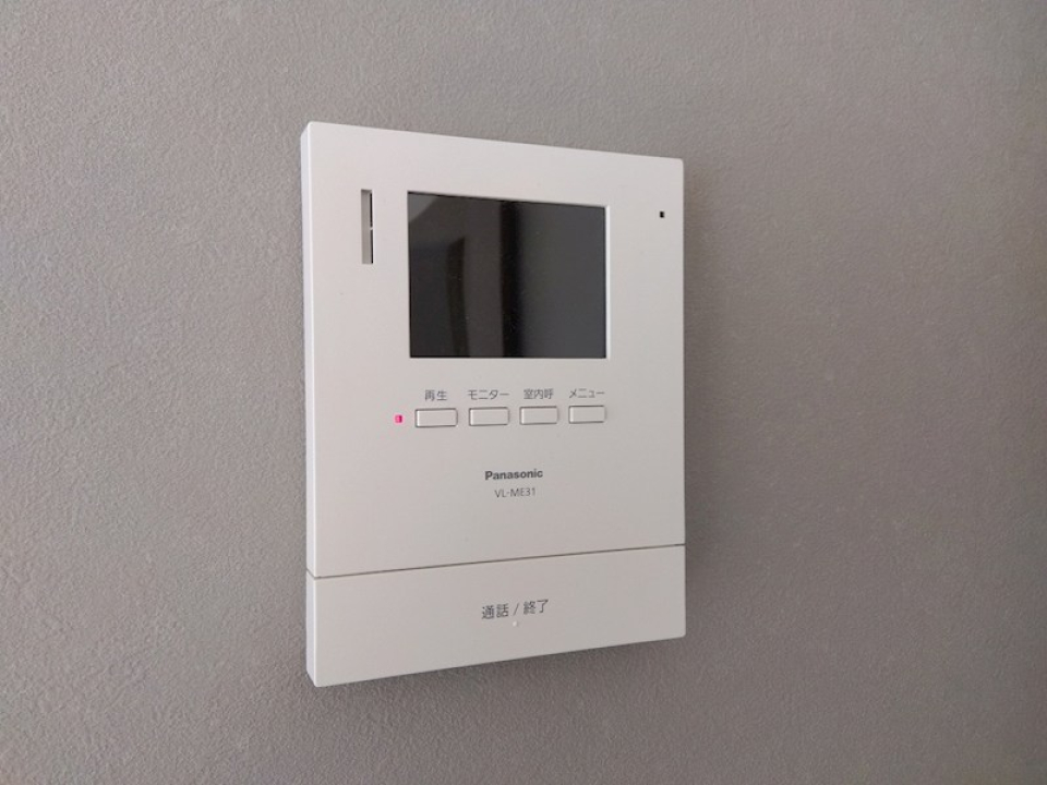 TVインターホンで安心ですね