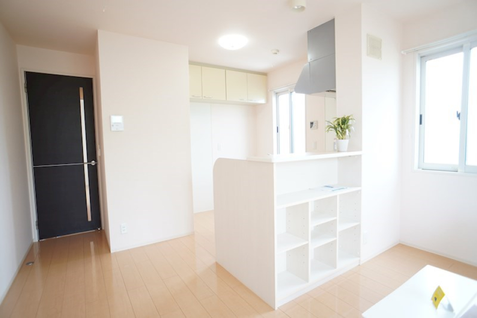 白を基調とした清潔感のある雰囲気