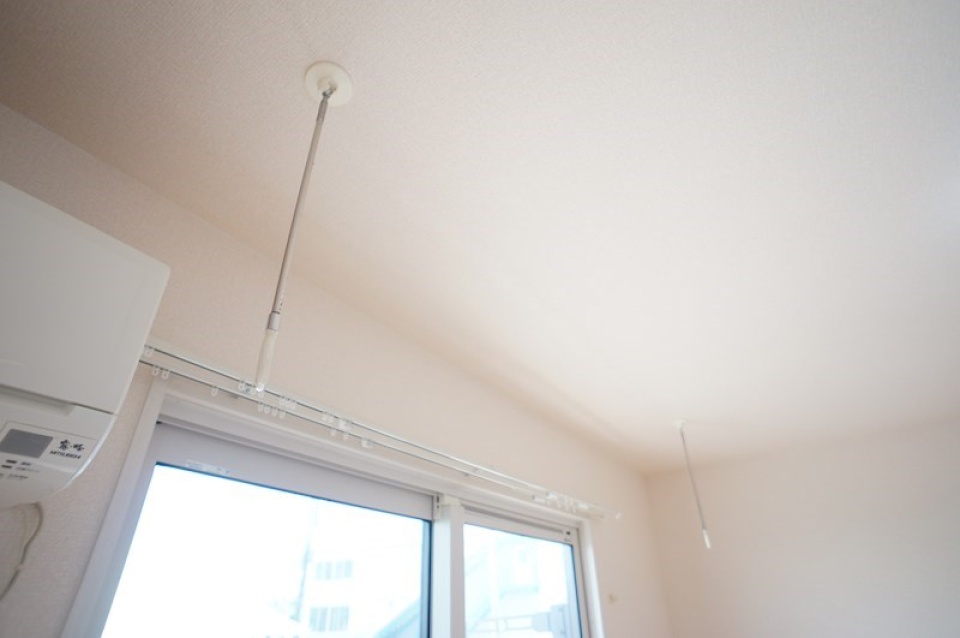 室内物干し付き！