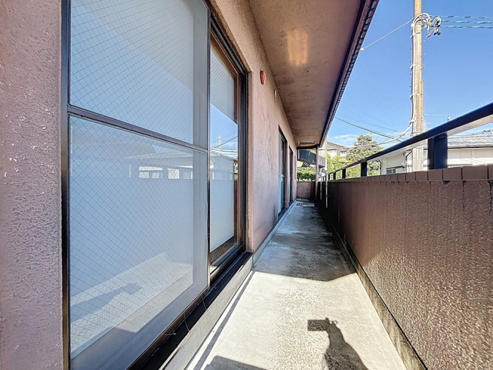 バルコニーが広い！！