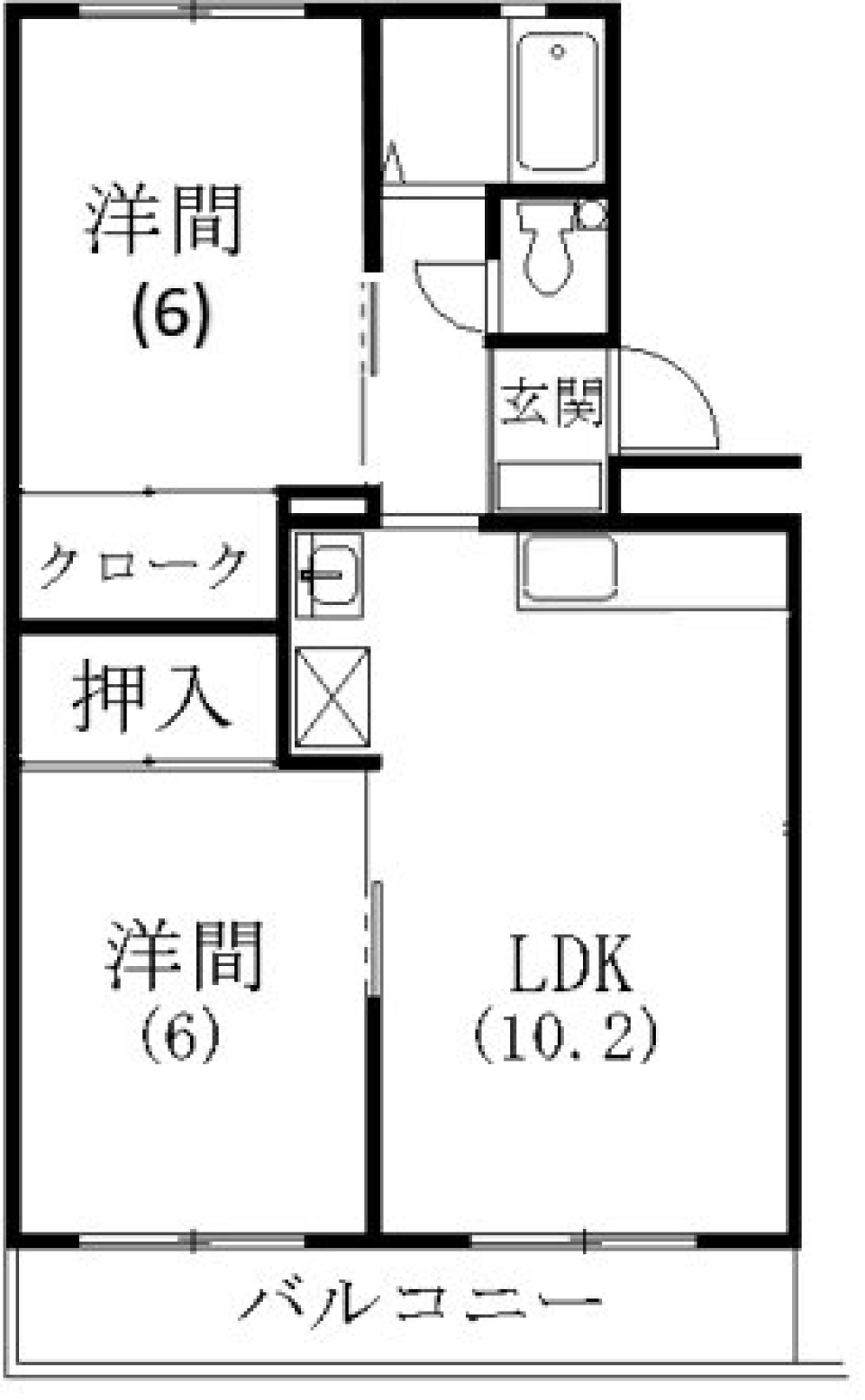 どこでも行けるよの間取り図