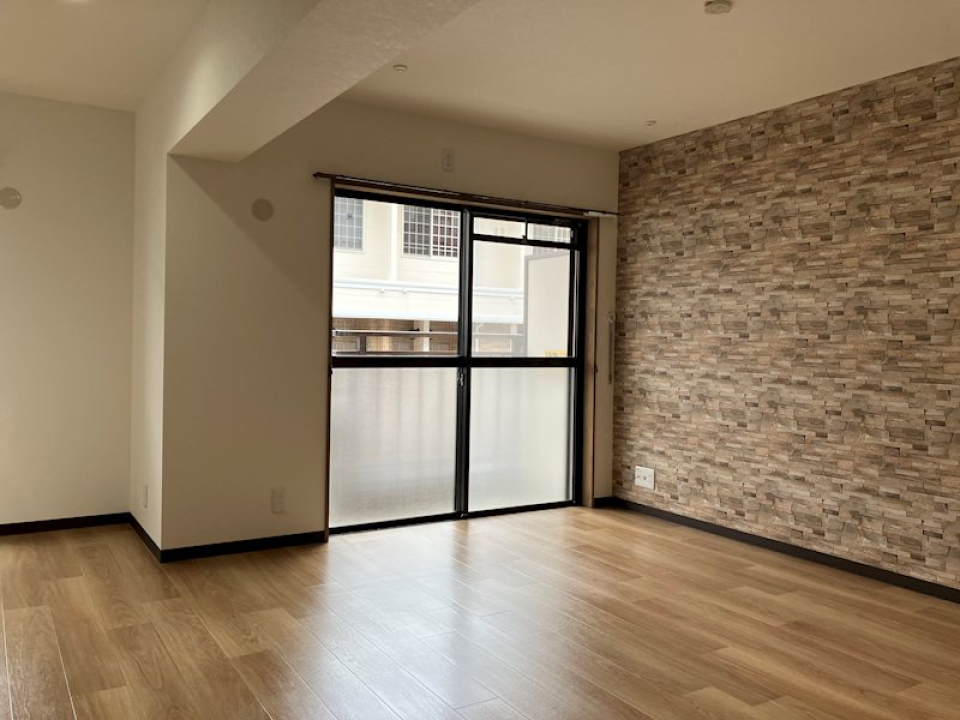 アクセントクロスがお洒落