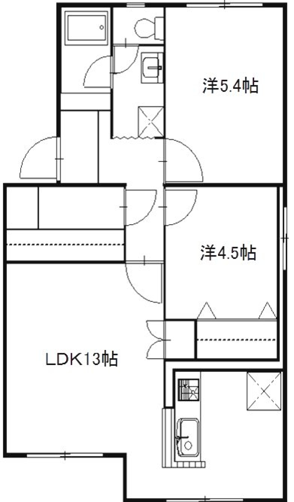 価値は変わらないの間取り図