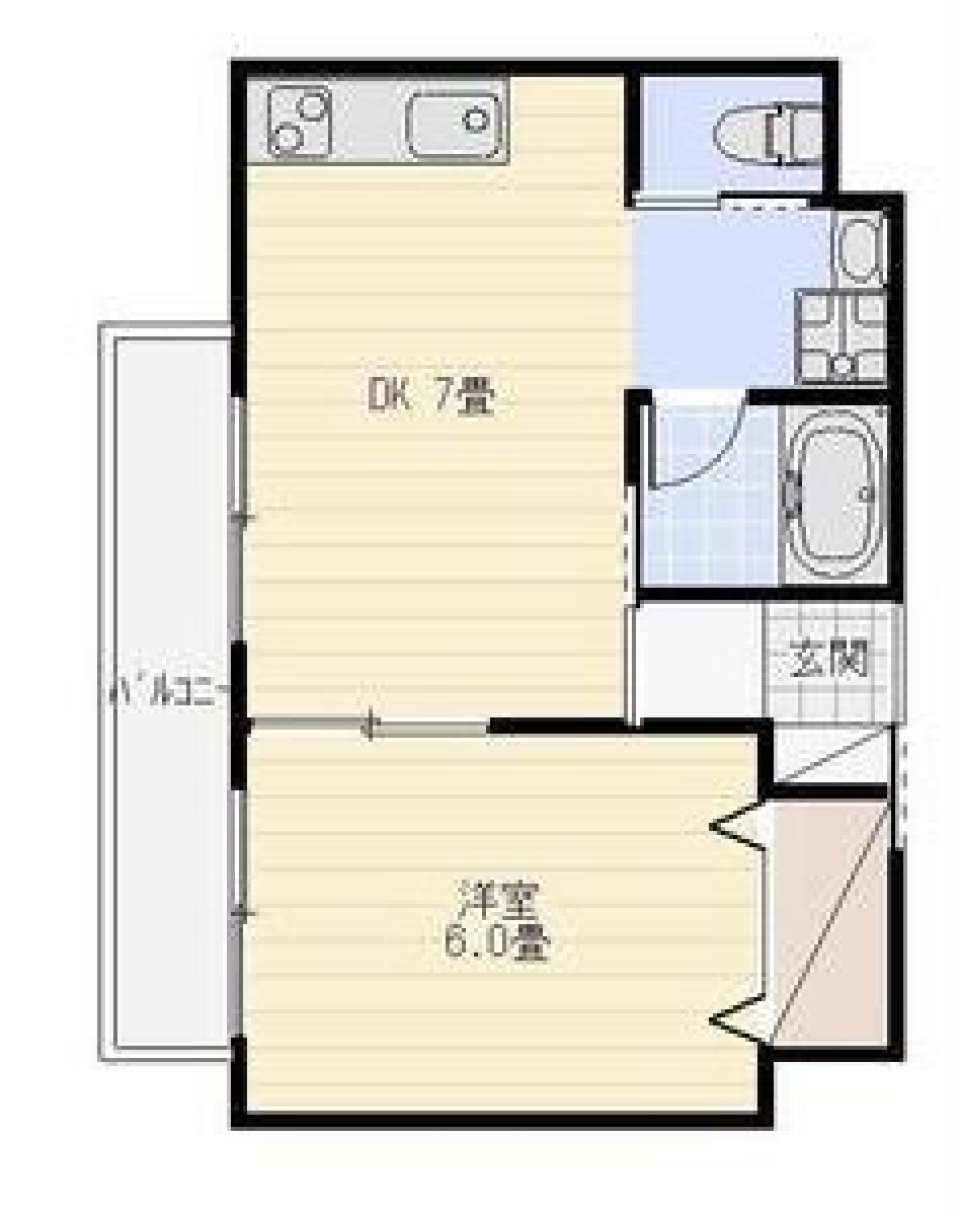 通勤時間を自分時間への間取り図