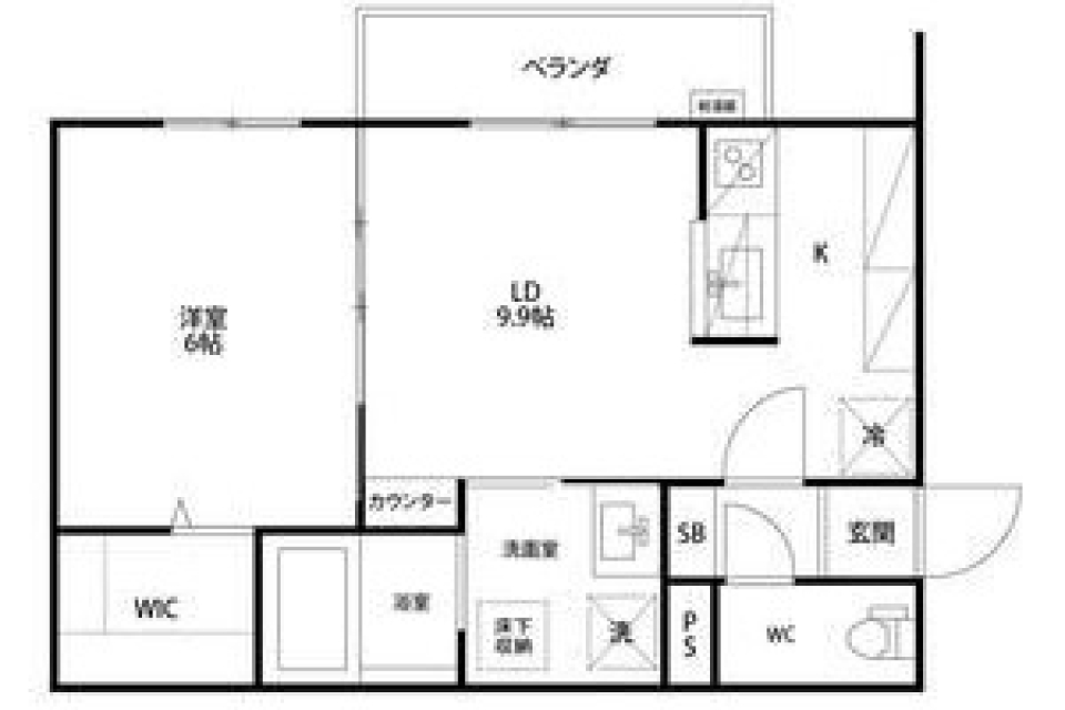 省エネ5つ星の快適温度の間取り図