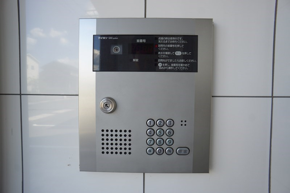 モニタ付きオートロック完備