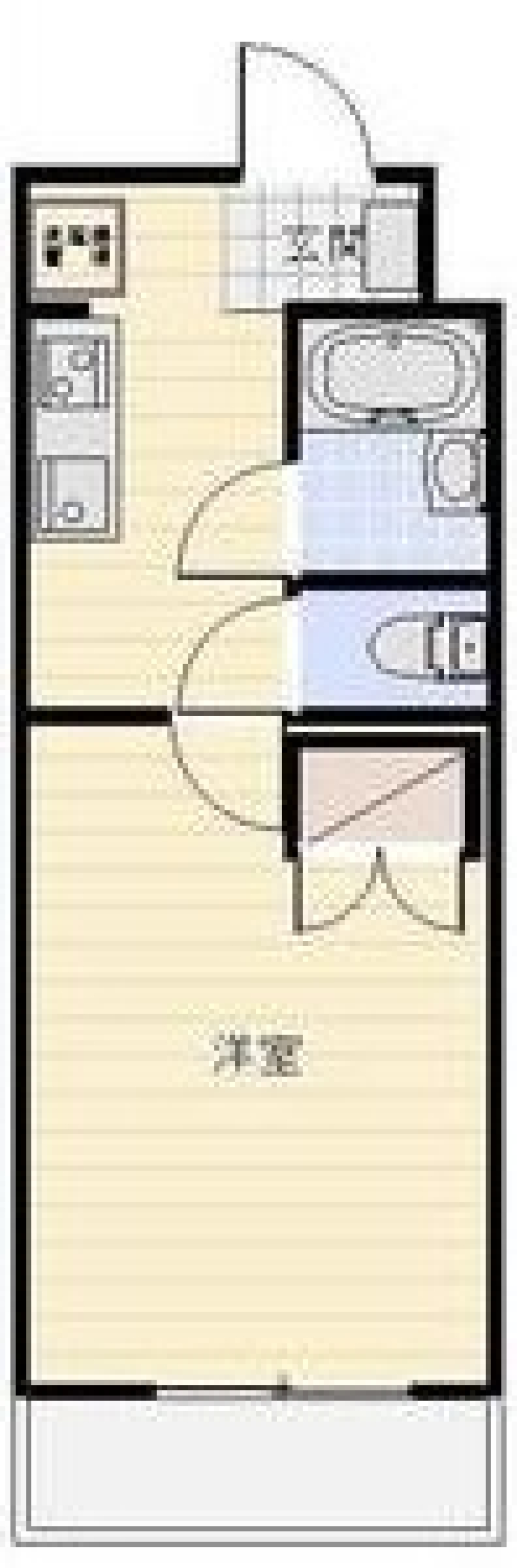 ふらっとお買い物の間取り図