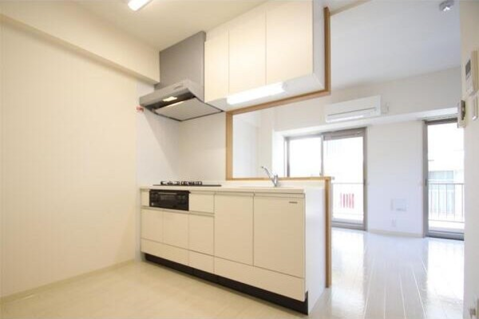 対面式のシステムキッチン