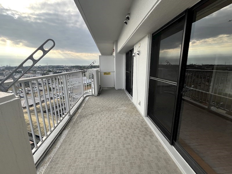 バルコニーからの眺め