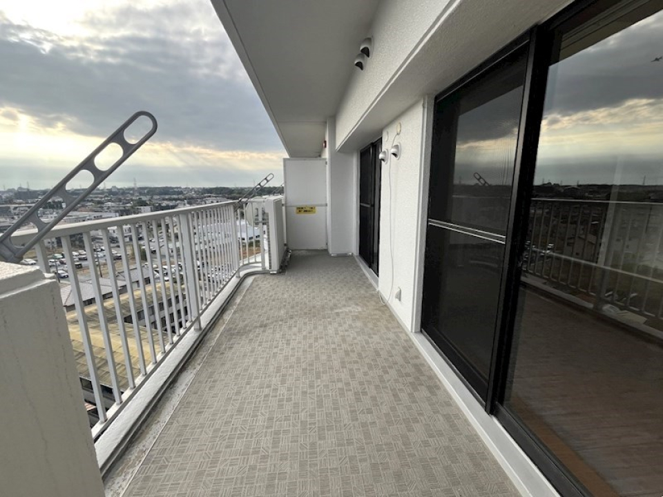 バルコニーからの眺め