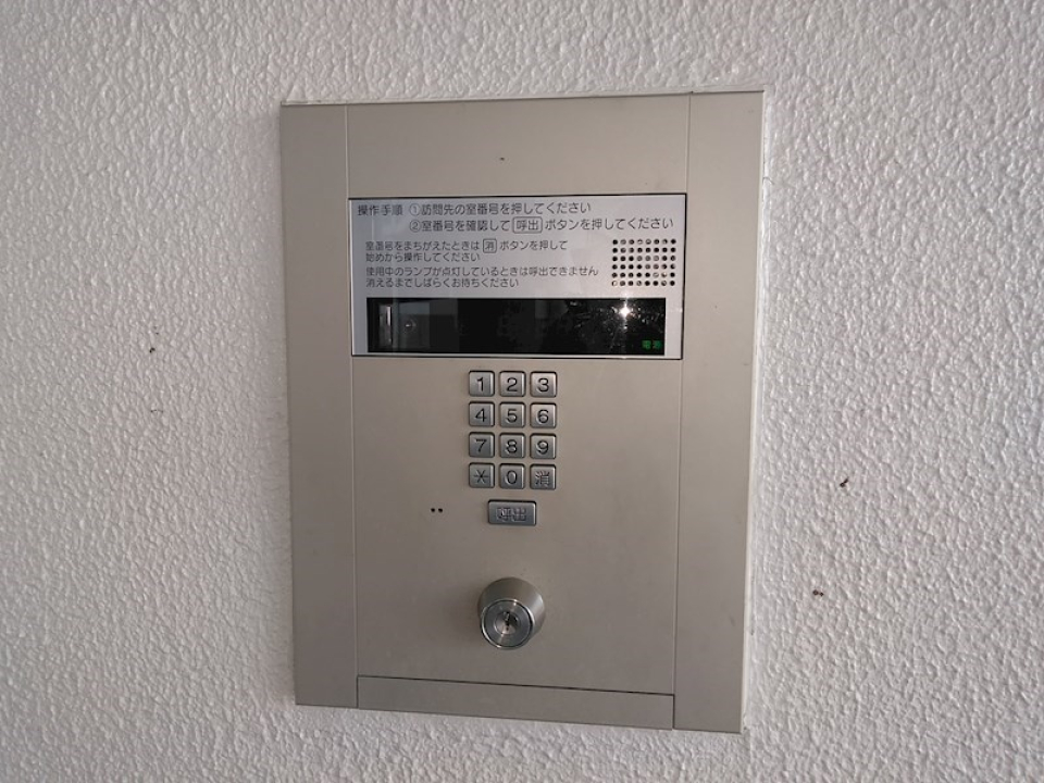 オートロック付きで安心