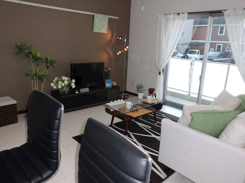 リビングは14.5帖の広さ